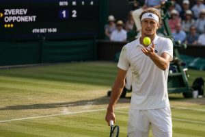 Mehr über den Artikel erfahren Zverev in Wimbledon: Ein Satz fehlt zum Viertelfinale
