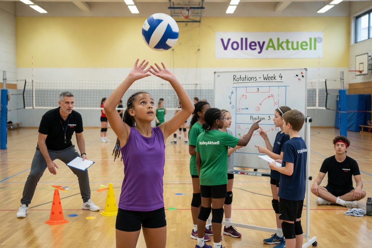 Mehr über den Artikel erfahren Nachwuchs im Fokus: Entwicklung junger Volleyballtalente